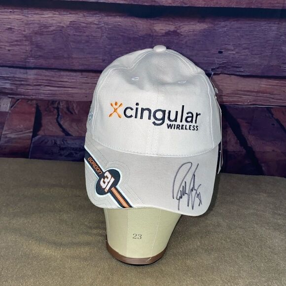 Men’s NASCAR cap signed by the #31 car driver and is NWT - Picture 2 of 6